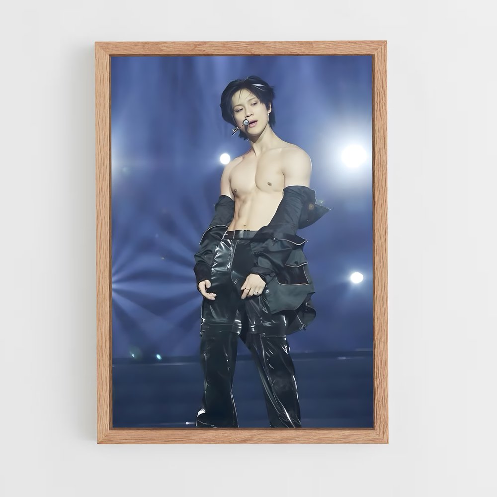 ap-taemin-4 cadre Bois clair