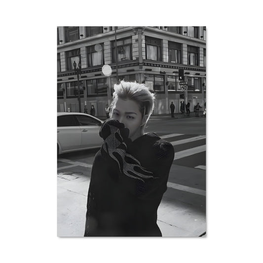 Poster Sur le Trottoir