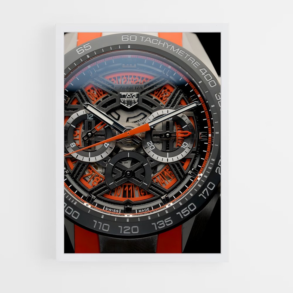 ap-tag heuer-3 cadre Blanc