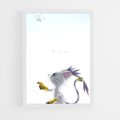 ap-tailmon-2 cadre Blanc