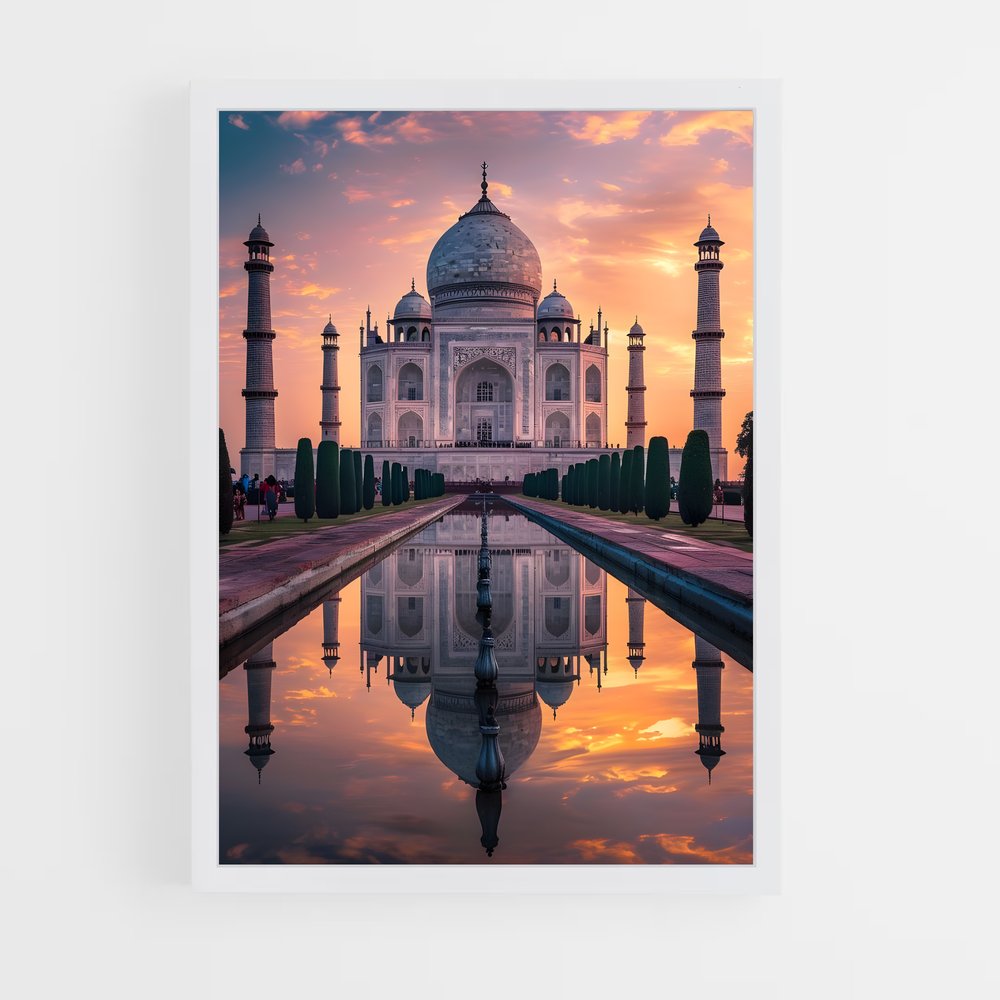 ap-taj mahal-1 cadre Blanc