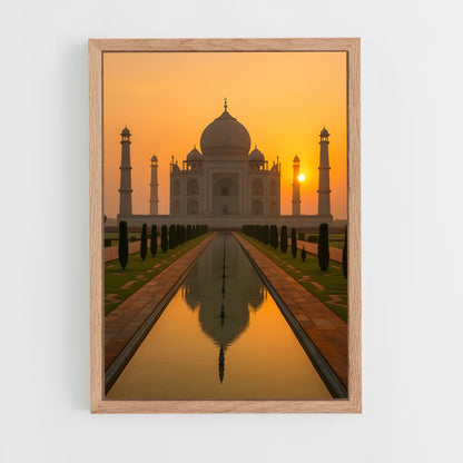 ap-taj mahal-10 cadre Bois clair