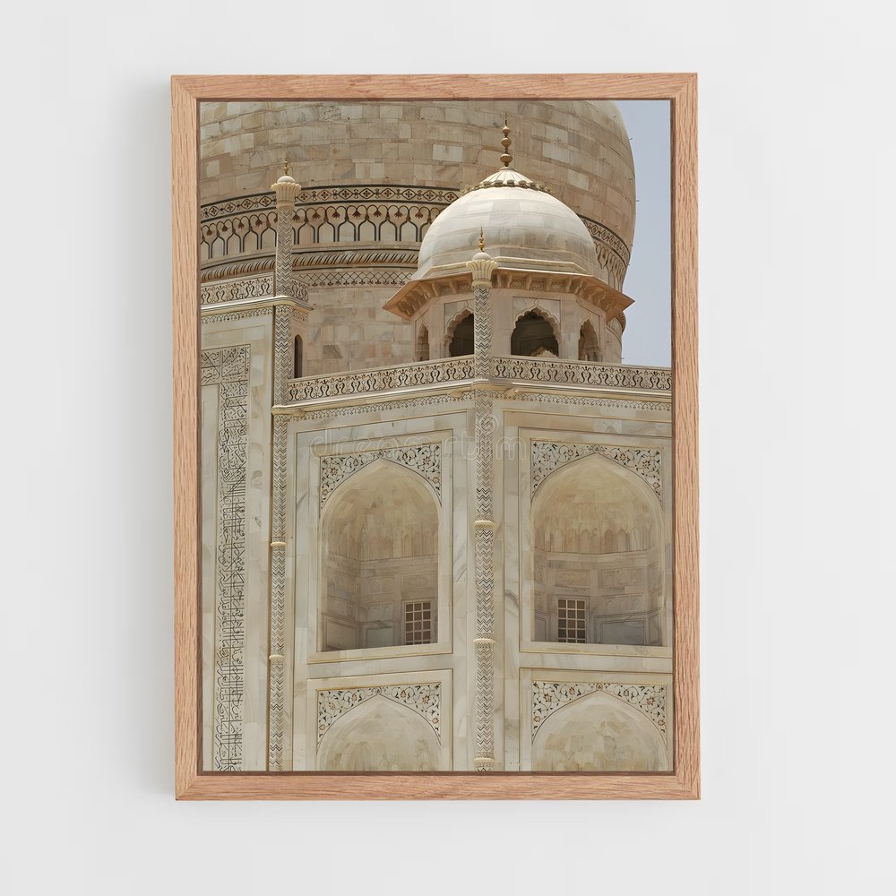 ap-taj mahal-9 cadre Bois clair