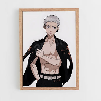 ap-takashi mitsuya-3 cadre Bois clair