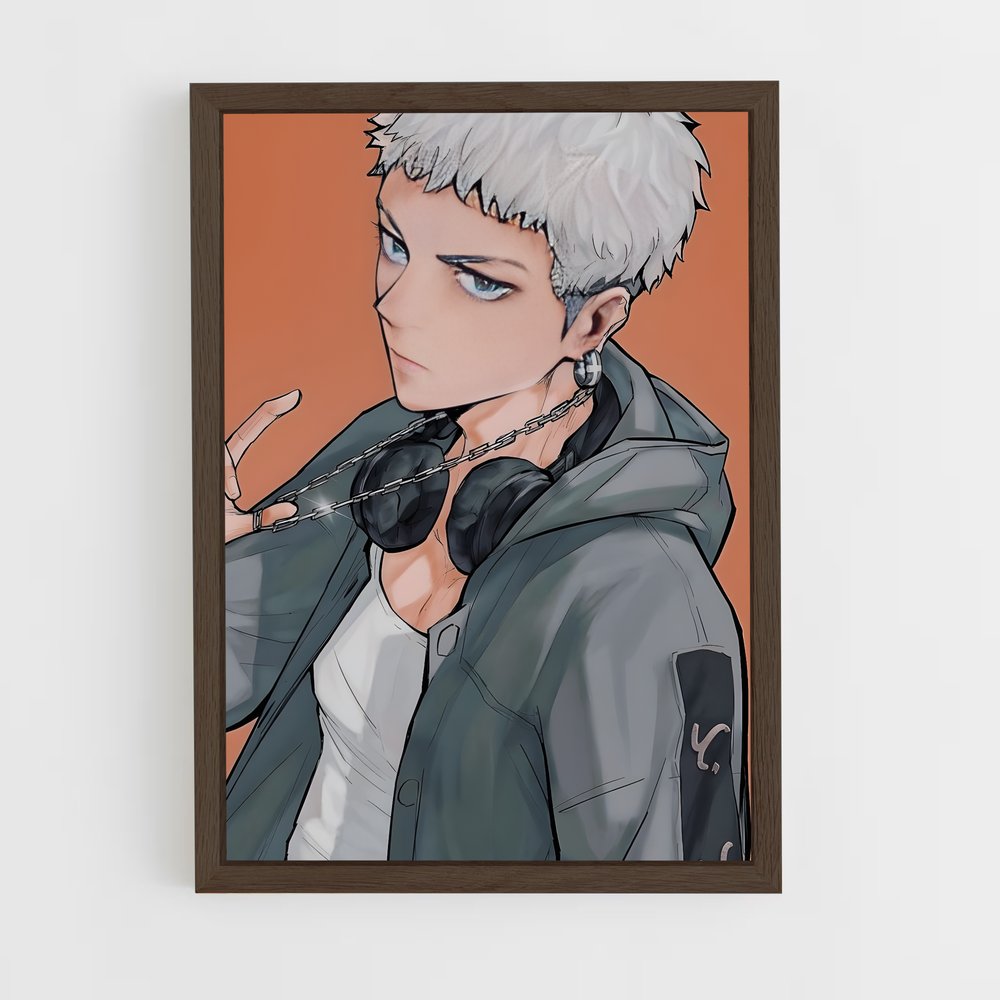 ap-takashi mitsuya-4 cadre Bois foncé