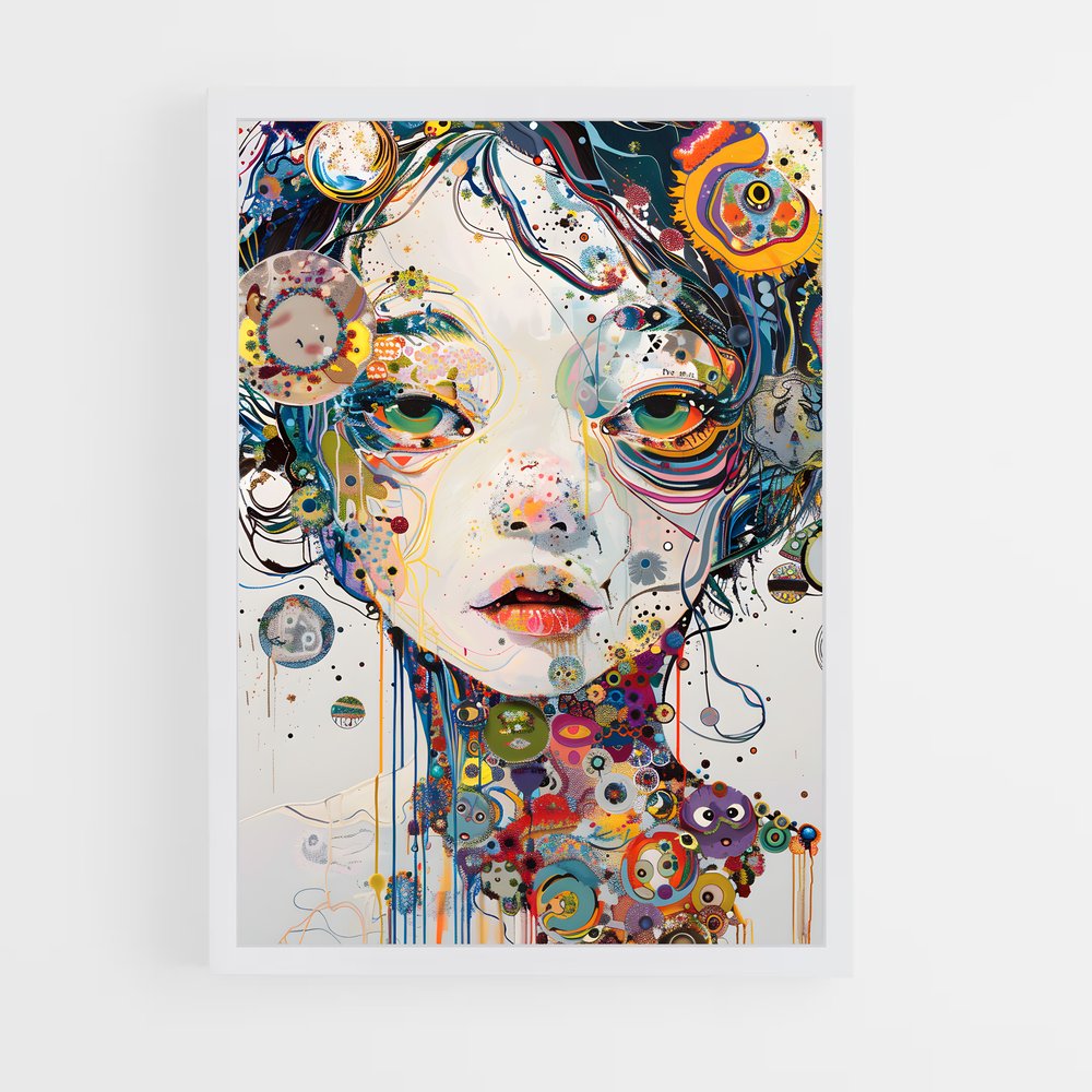 ap-takashi murakami-2 cadre Blanc