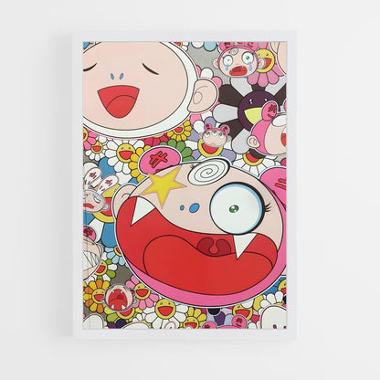 ap-takashi murakami-3 cadre Blanc