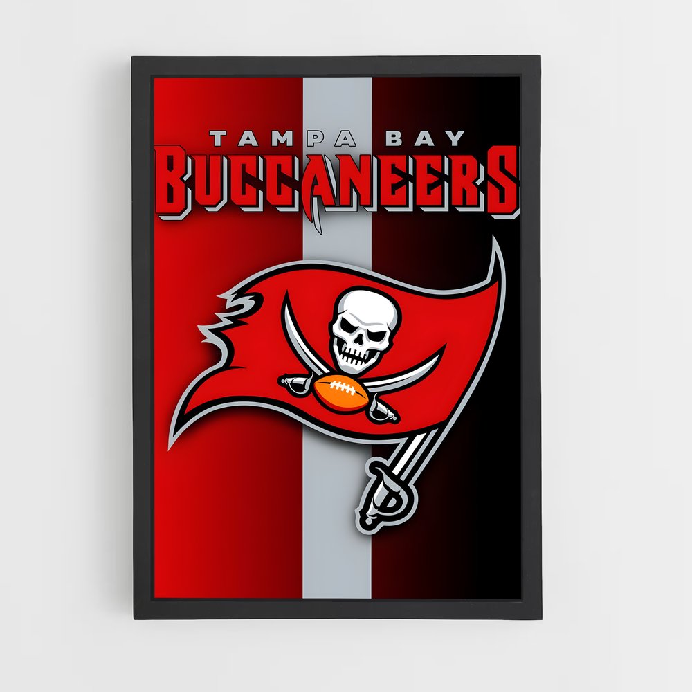 ap-tampa bay buccaneers-1 cadre Noir