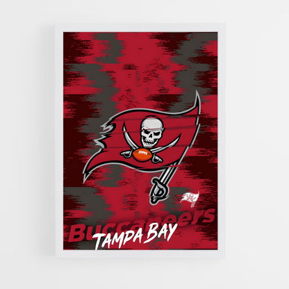 ap-tampa bay buccaneers-6 cadre Blanc