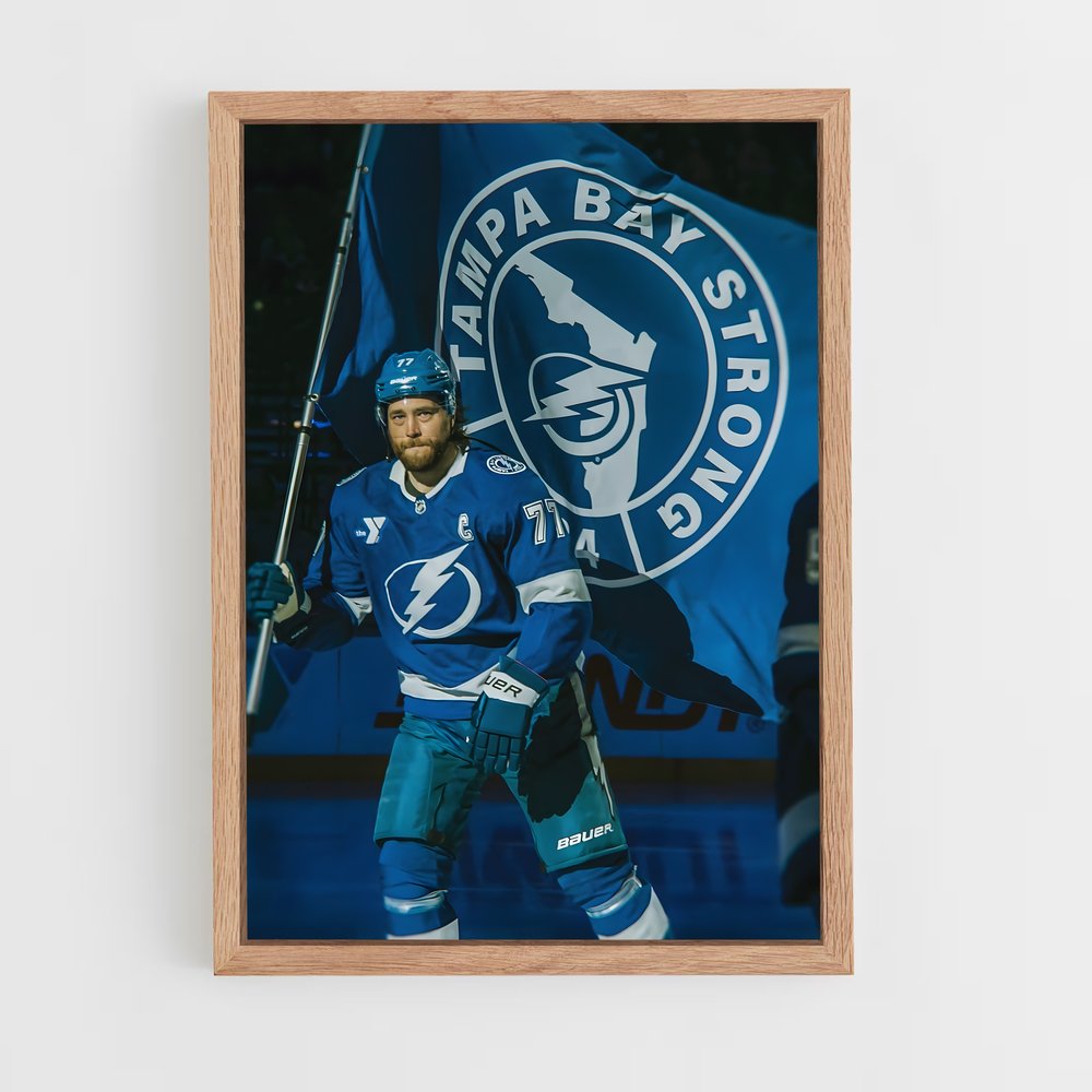 ap-tampa bay lightning-1 cadre Bois clair