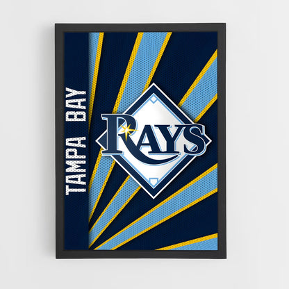 ap-tampa bay rays-7 cadre Noir