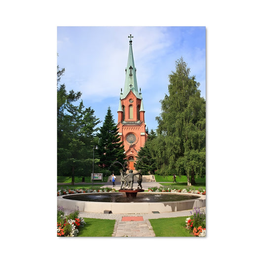 Poster Fontaine du Temps