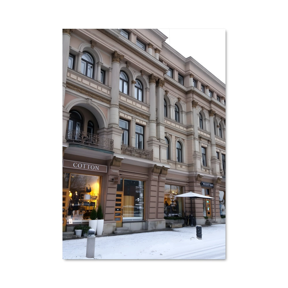 Poster Hiver à Tampere