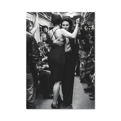 Poster Étreinte Passionnelle