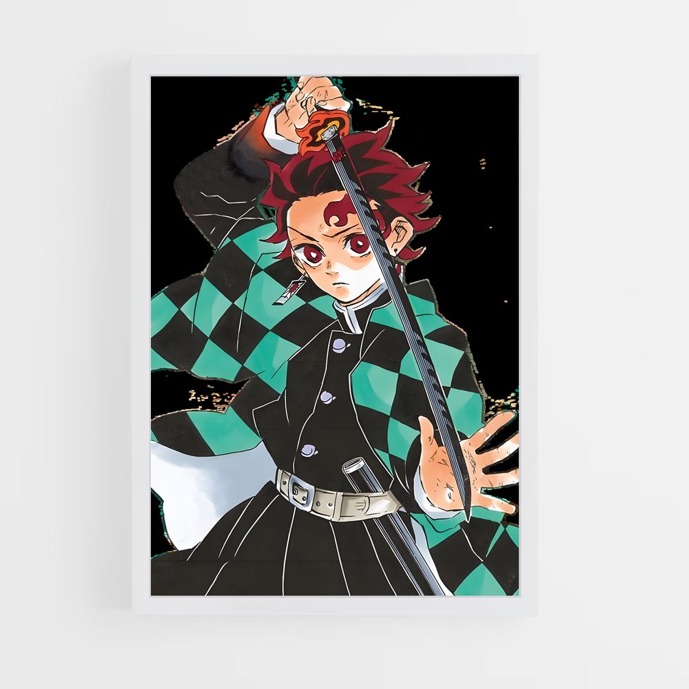 ap-tanjiro kamado-2 cadre Blanc