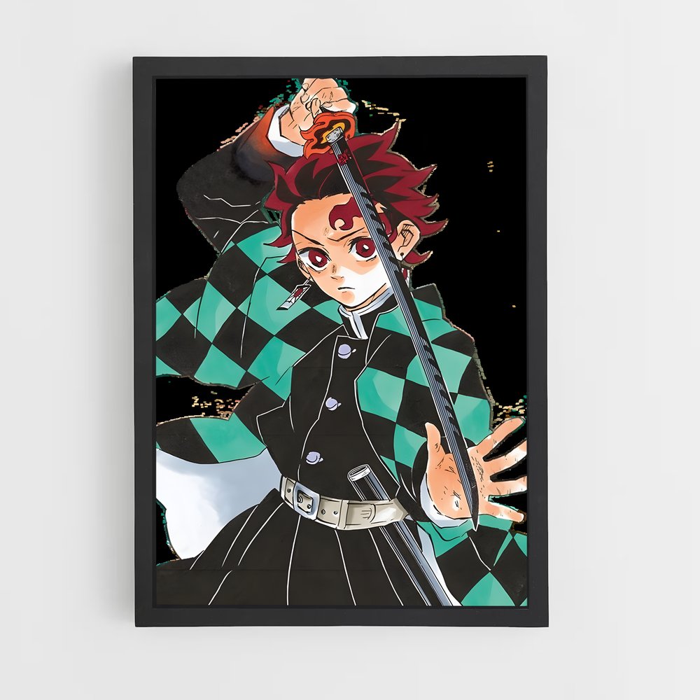ap-tanjiro kamado-2 cadre Noir