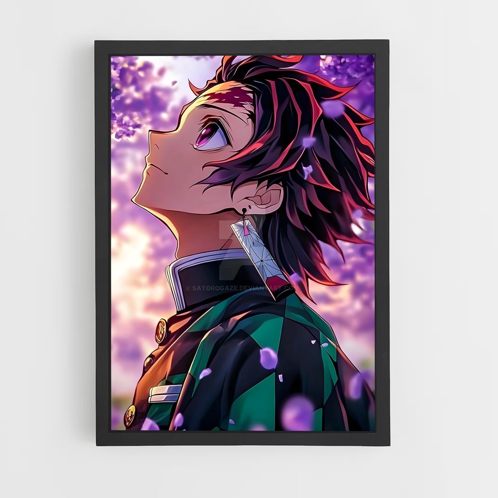 ap-tanjiro kamado-3 cadre Noir