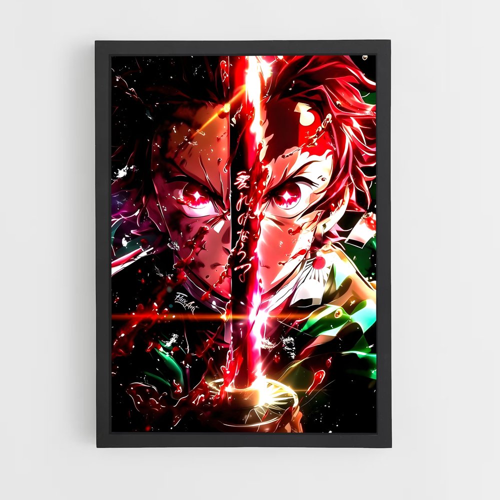 ap-tanjiro kamado-5 cadre Noir