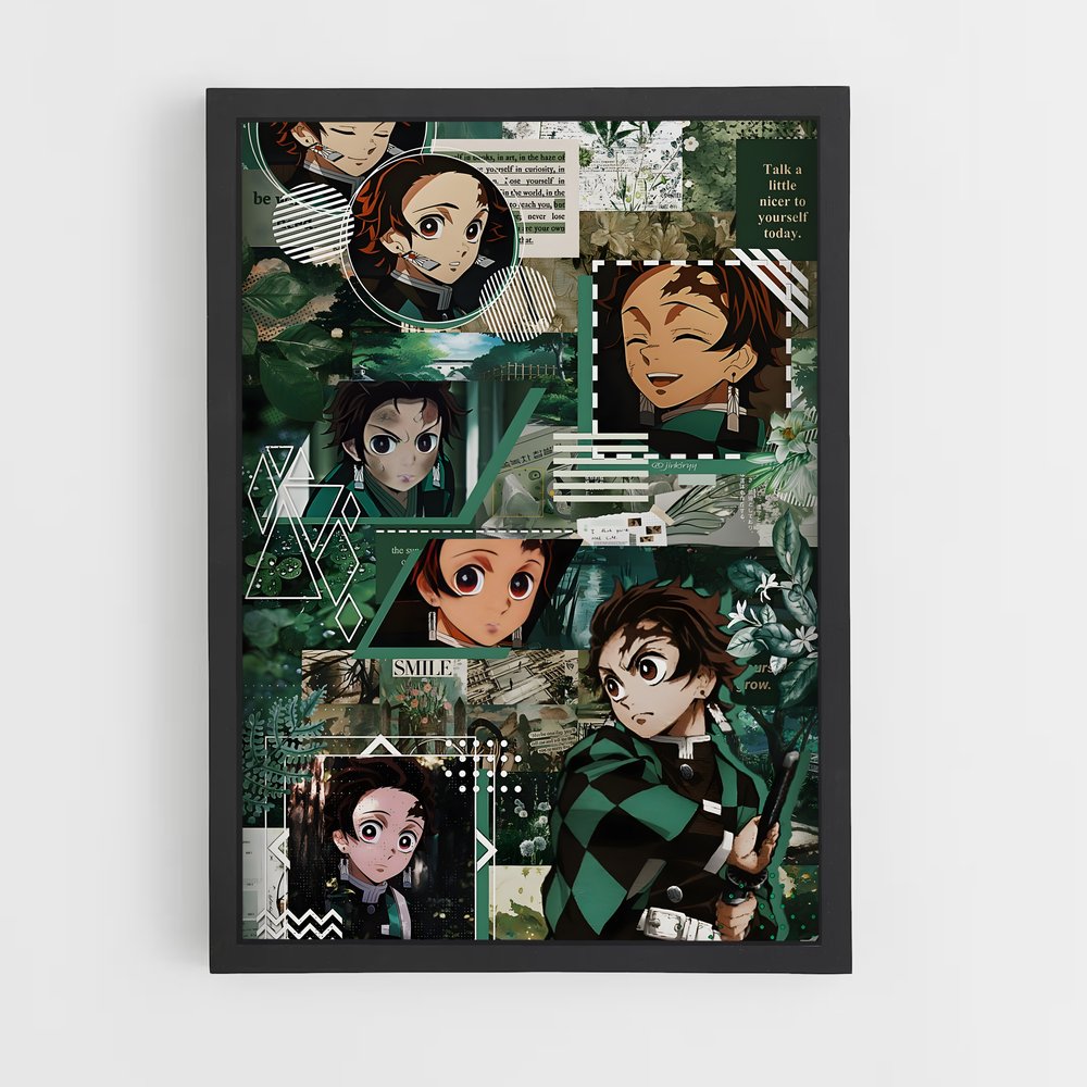 ap-tanjiro kamado-6 cadre Noir