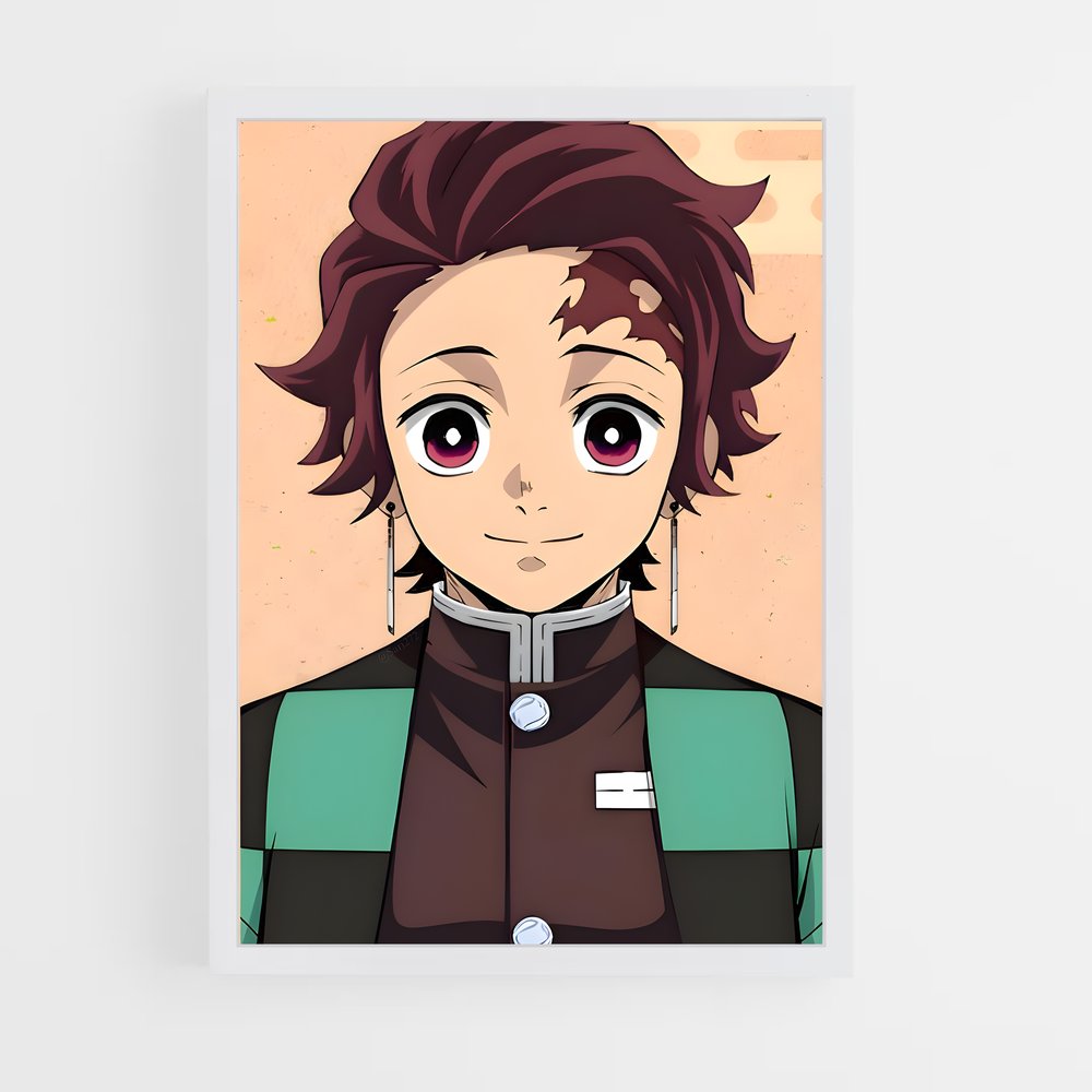 ap-tanjiro kamado-9 cadre Blanc