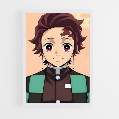 ap-tanjiro kamado-9 cadre Blanc