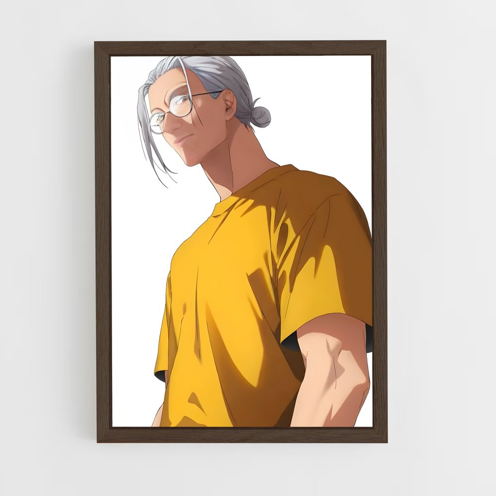 ap-taro sakamoto-5 cadre Bois foncé