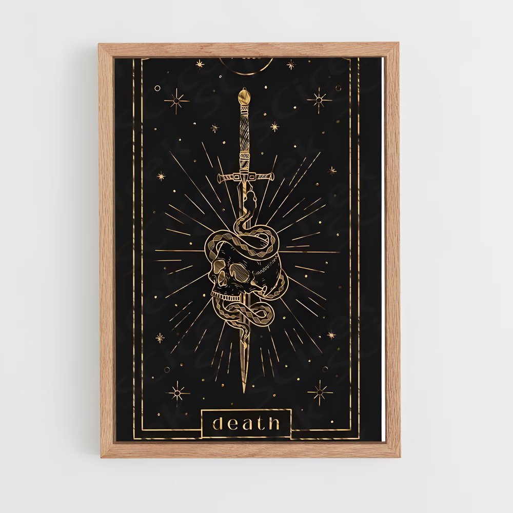 ap-tarot cards-10 cadre Bois clair