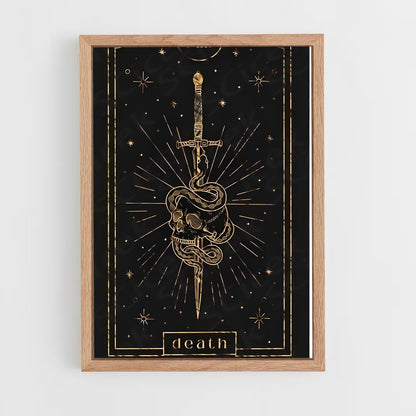 ap-tarot cards-10 cadre Bois clair