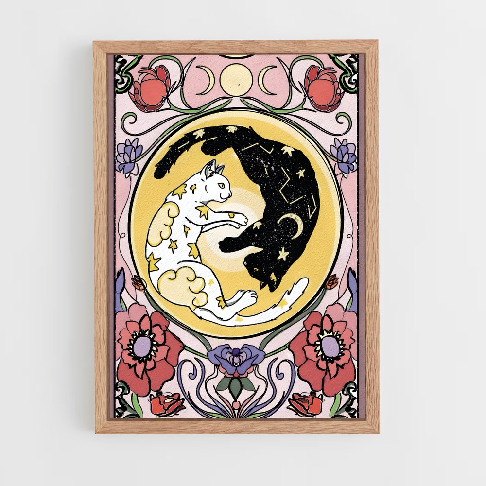 ap-tarot cards-5 cadre Bois clair