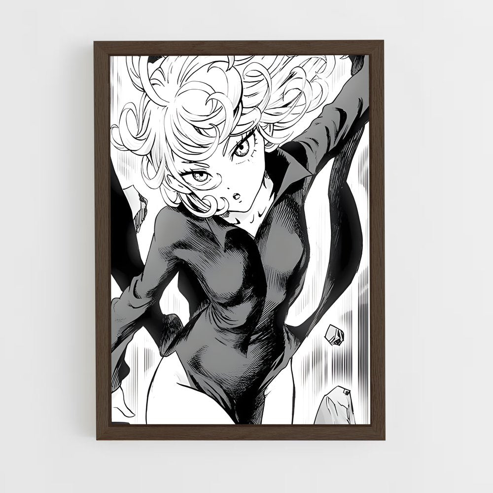 ap-tatsumaki-9 cadre Bois foncé