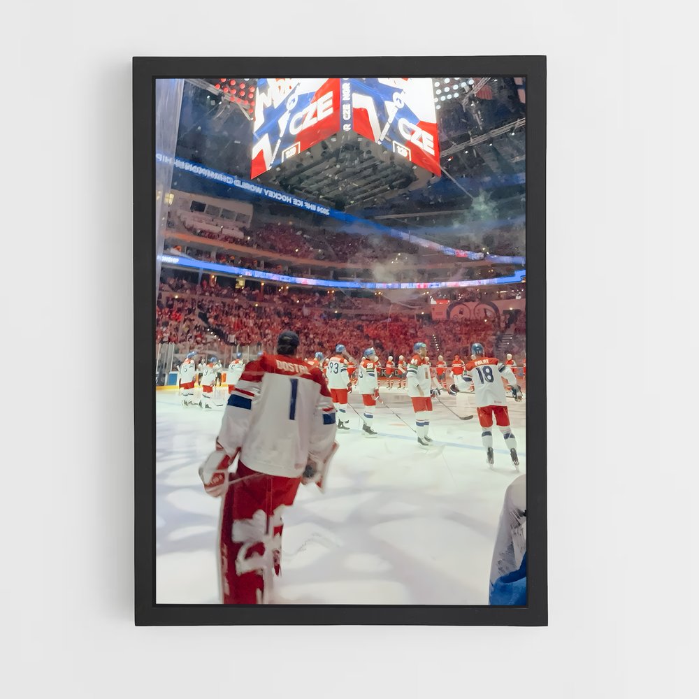 ap-team czech republic hockey-3 cadre Noir