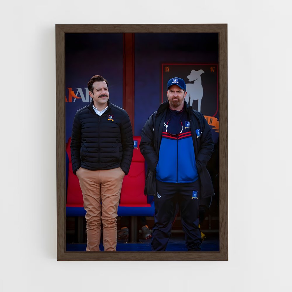 ap-ted lasso-1 cadre Bois foncé