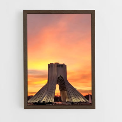 ap-tehran-2 cadre Bois foncé