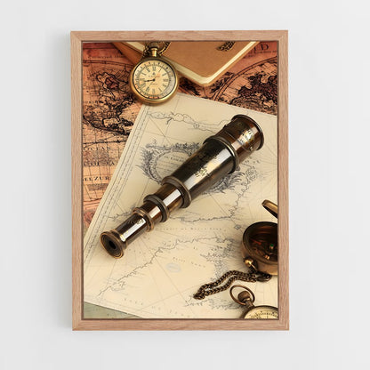 ap-telescope-1 cadre Bois clair