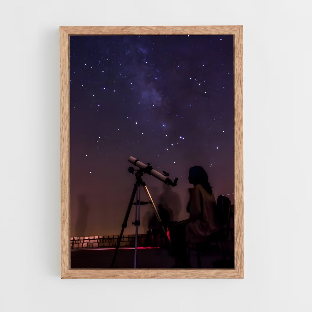 ap-telescope-4 cadre Bois clair