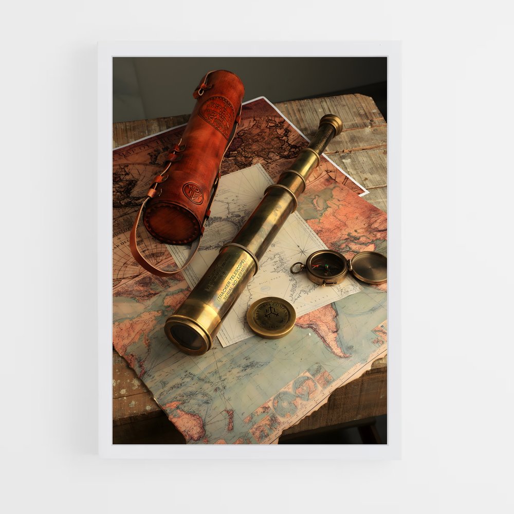 ap-telescope-6 cadre Blanc