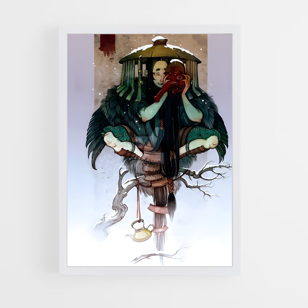 ap-tengu-3 cadre Blanc