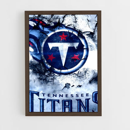 ap-tennessee titans-2 cadre Bois foncé
