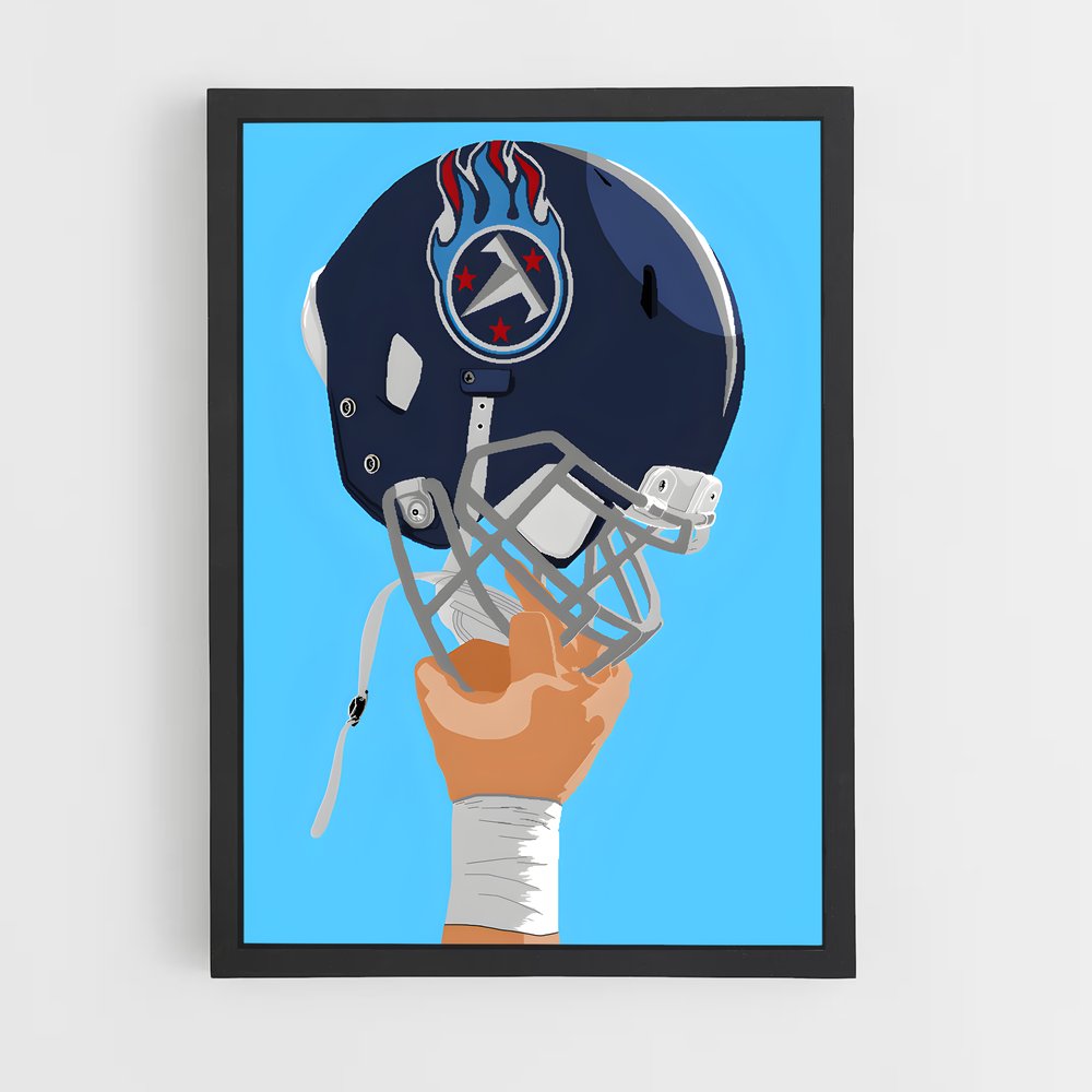 ap-tennessee titans-4 cadre Noir