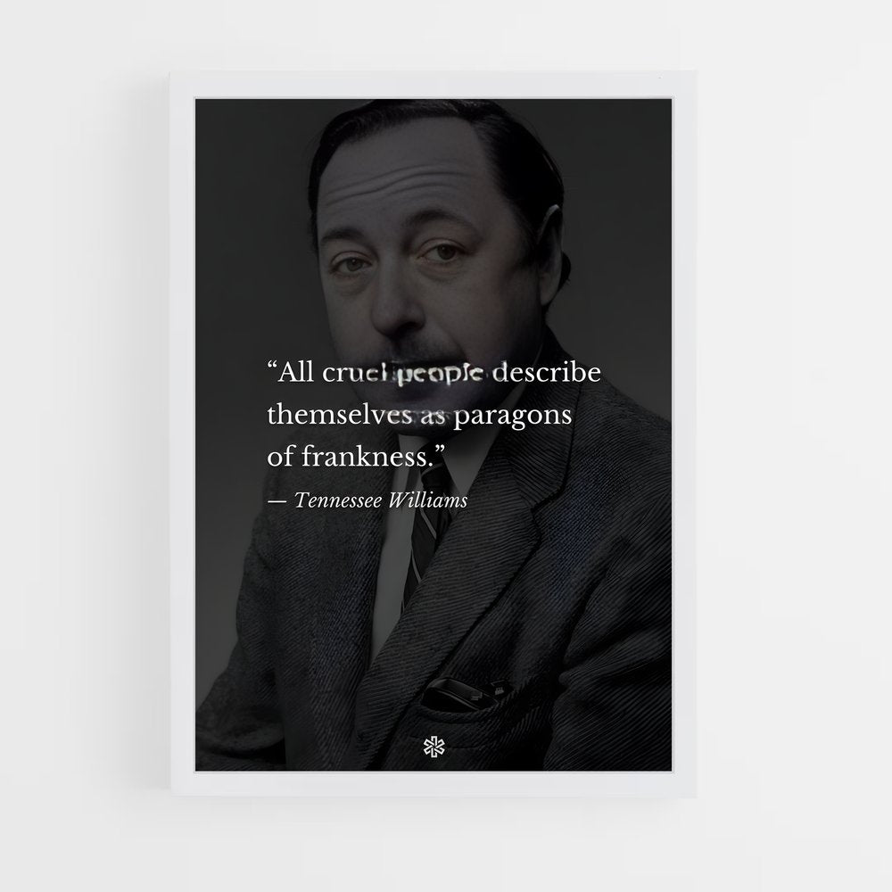 ap-tennessee williams-2 cadre Blanc