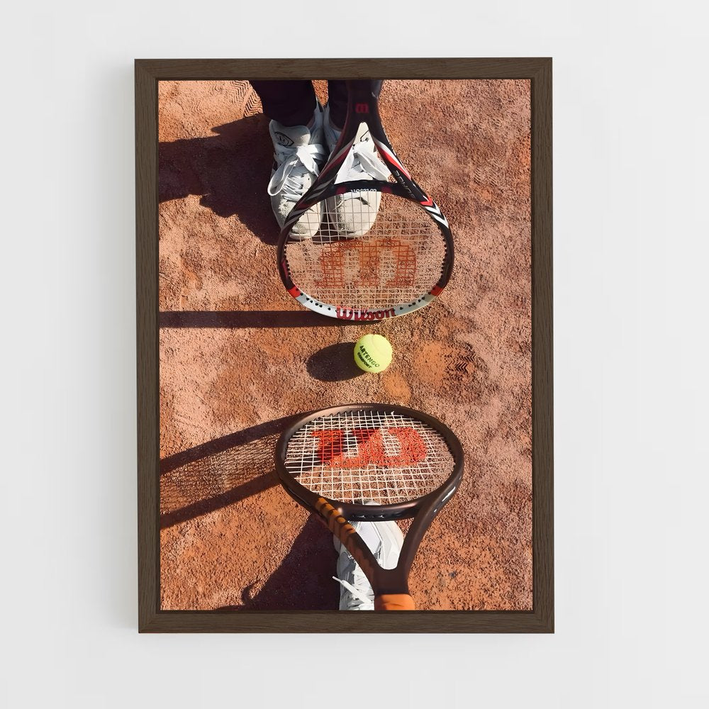 ap-tennis-1 cadre Bois foncé