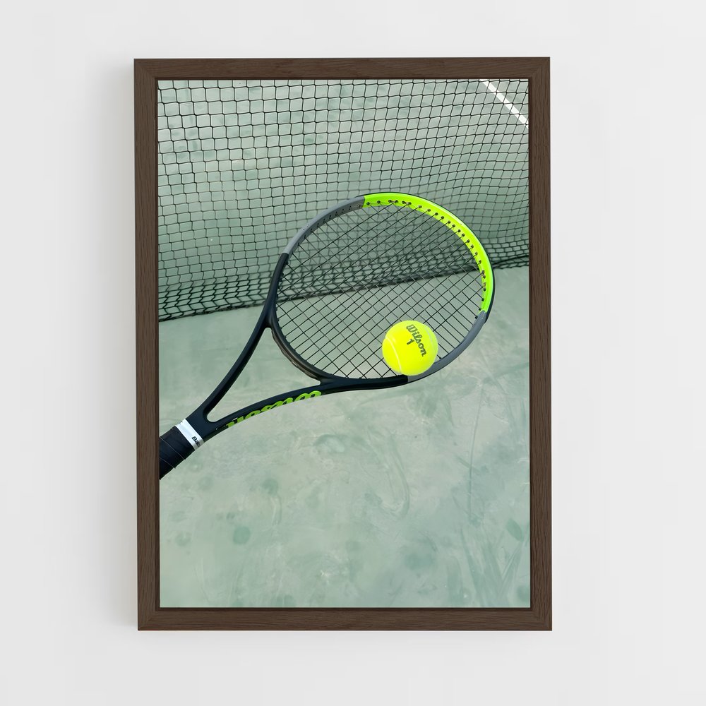 ap-tennis-4 cadre Bois foncé