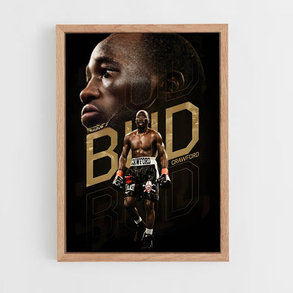 ap-terence crawford-1 cadre Bois clair