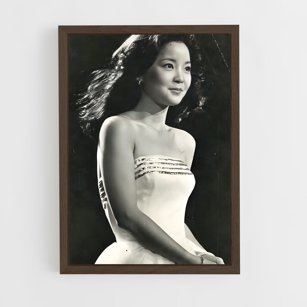 ap-teresa teng-1 cadre Bois foncé