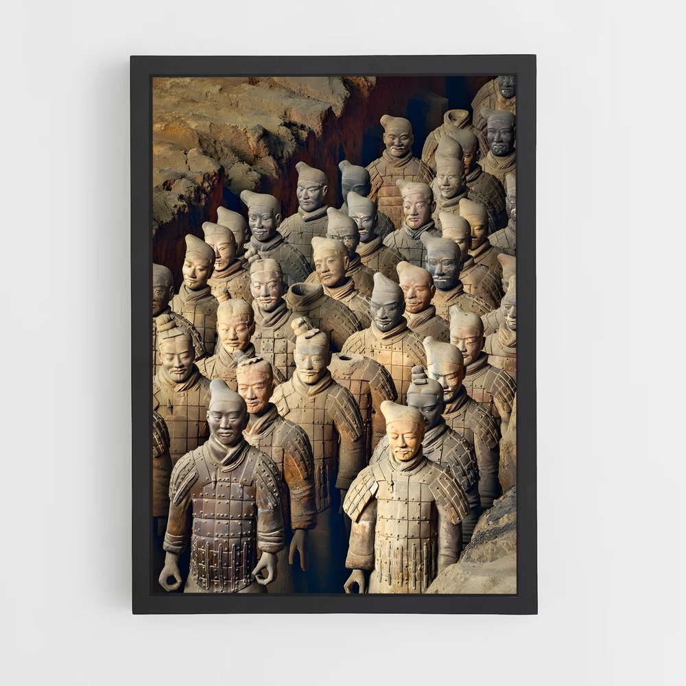 ap-terracotta army-12 cadre Noir