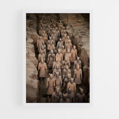 ap-terracotta army-5 cadre Blanc