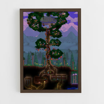 ap-terraria-2 cadre Bois foncé