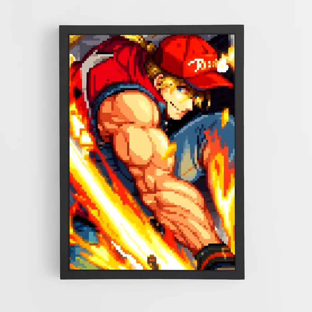 ap-terry bogard-1 cadre Noir