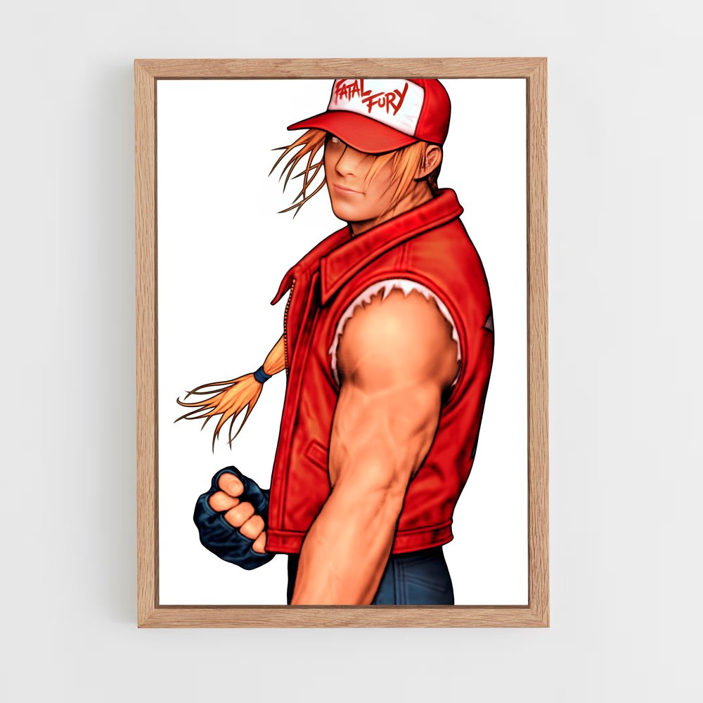 ap-terry bogard-3 cadre Bois clair