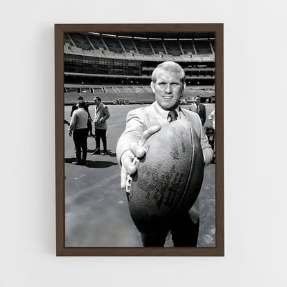 ap-terry bradshaw-2 cadre Bois foncé